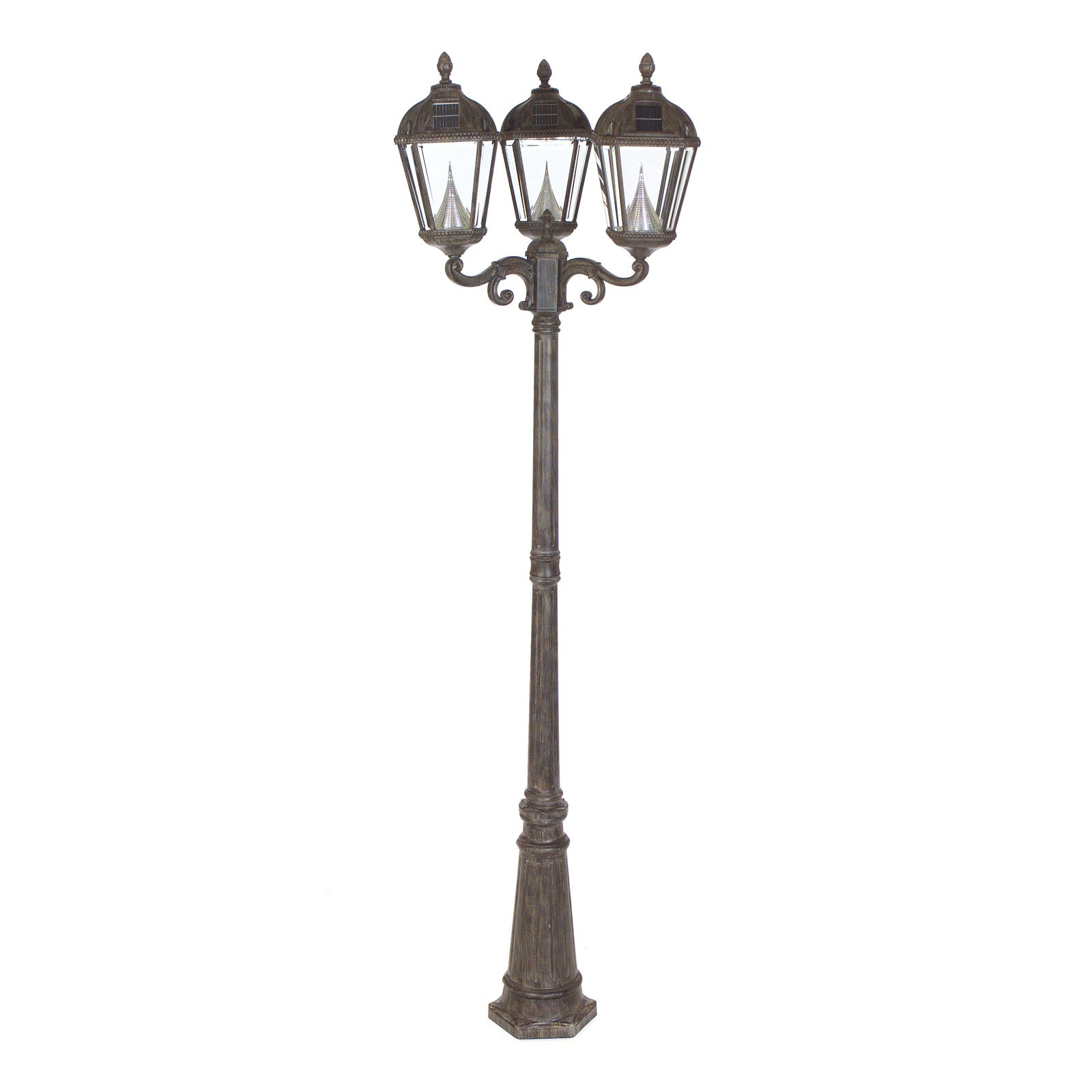 Best ideas about Lamp Post Lights
. Save or Pin Gama Sonic Royal Triple Light Solar Lamp Post Solar Post Now.