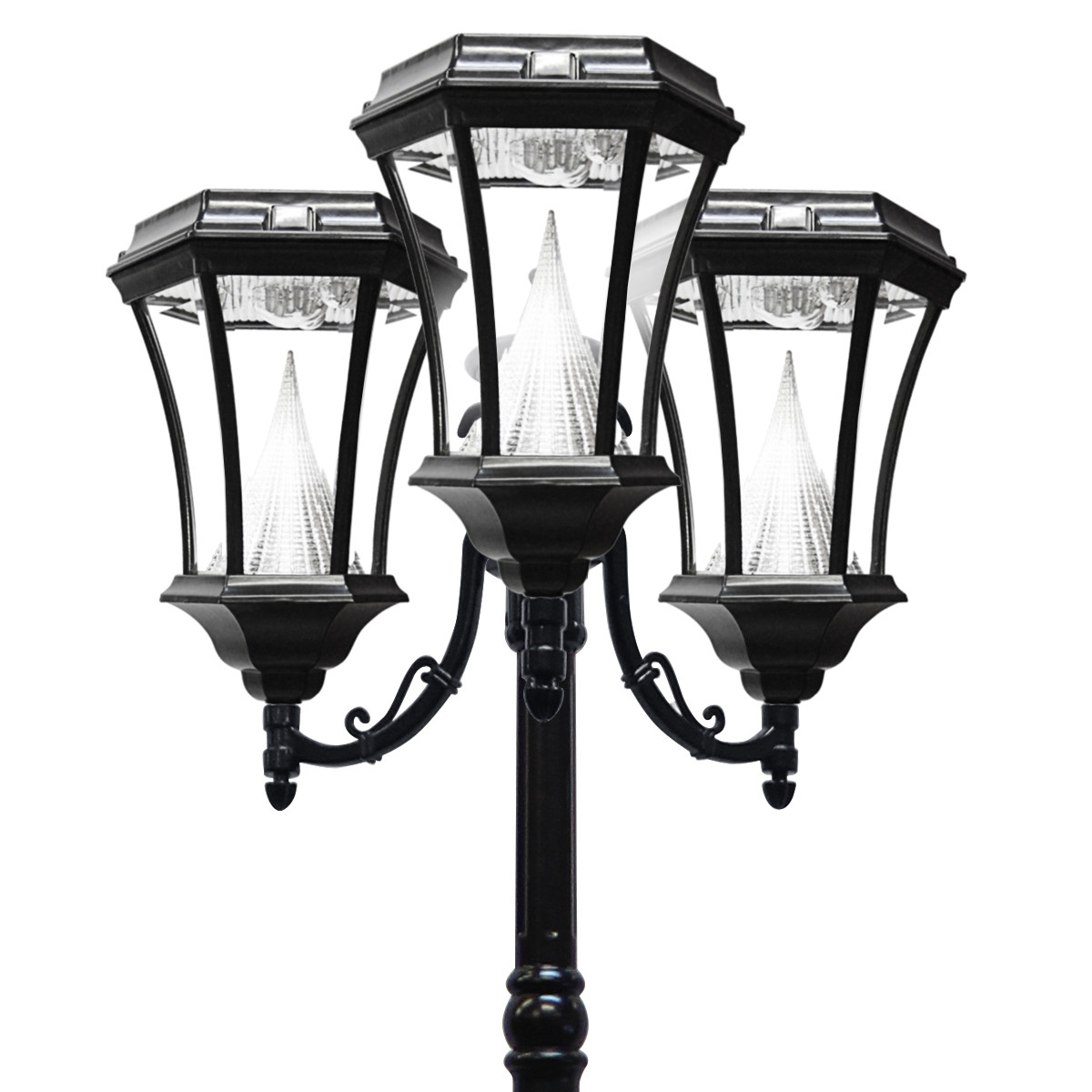 Best ideas about Lamp Post Lights
. Save or Pin Victorian Solar Lamp Series – Triple Lamp Post GS 94T Now.