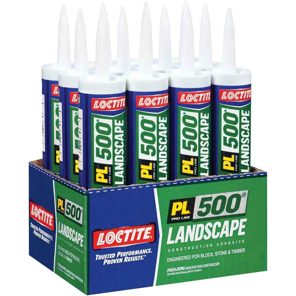 Best ideas about Landscape Block Adhesive
. Save or Pin Loctite PL 500 Landscape Block & Paver Adhesive Carton of Now.