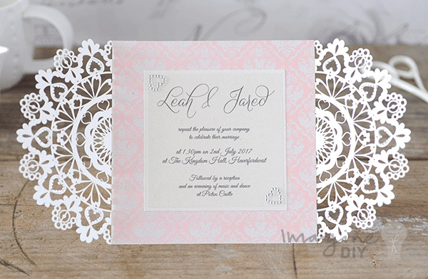 Best ideas about Laser Cut Wedding Invitations DIY
. Save or Pin How to Make Arabesque Laser Cut Invitation Imagine DIY Now.