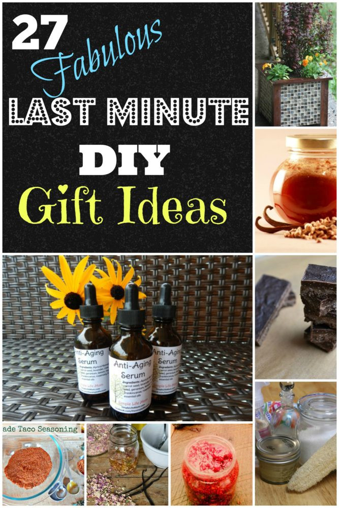 Best ideas about Last Minute Homemade Birthday Gifts For Mom
. Save or Pin 27 Last Minute DIY Gift Ideas Simple Life Mom Now.