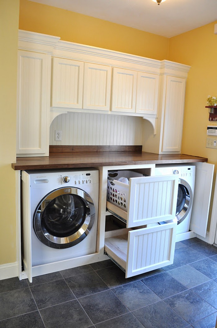 Best ideas about Laundry Room Cabinet
. Save or Pin Laundry Room Ideas for Baskets Cabinets and Racks Now.