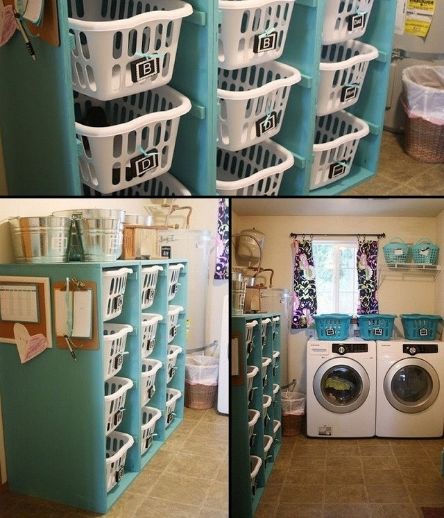 Best ideas about Laundry Room Organization Ideas
. Save or Pin 40 Super Clever Laundry Room Storage Ideas Now.