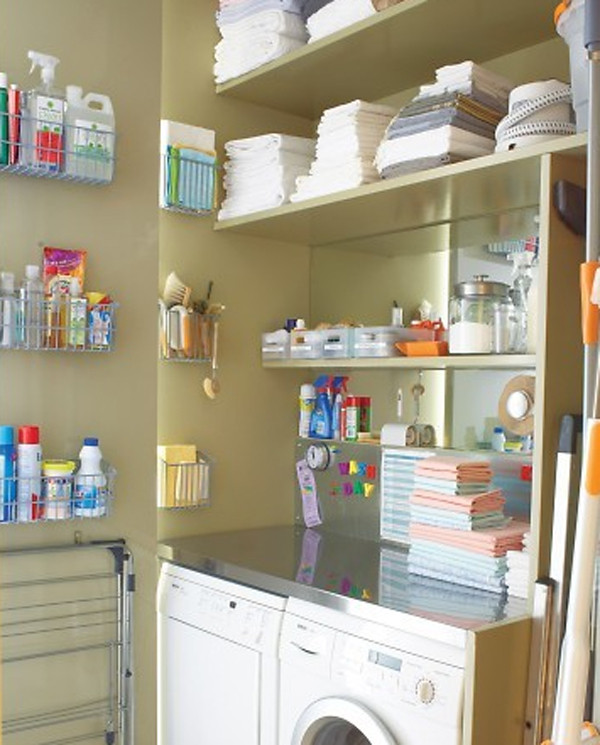 Best ideas about Laundry Room Organizer
. Save or Pin 20 Small Laundry Room Ideas White and Clean Solutions Now.