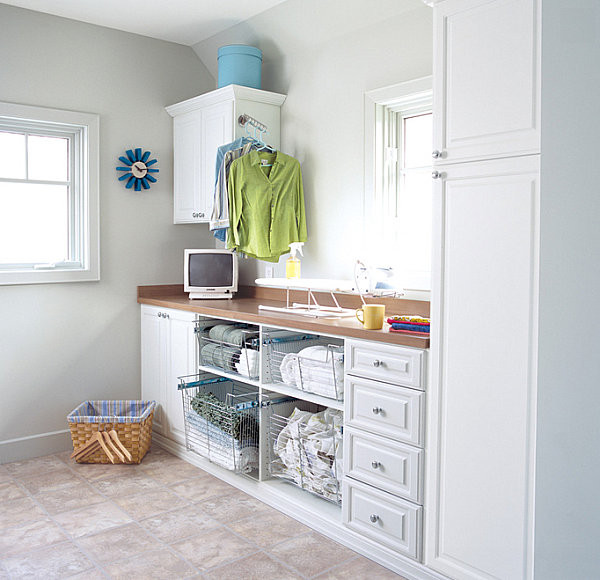 Best ideas about Laundry Room Shelving
. Save or Pin Eye Catching Laundry Room Shelving Ideas Now.