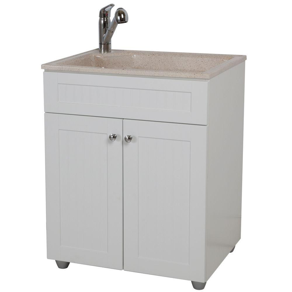 Best ideas about Laundry Sink Cabinet
. Save or Pin Glacier Bay All in e 27 in W x 21 8 in D Colorpoint Now.