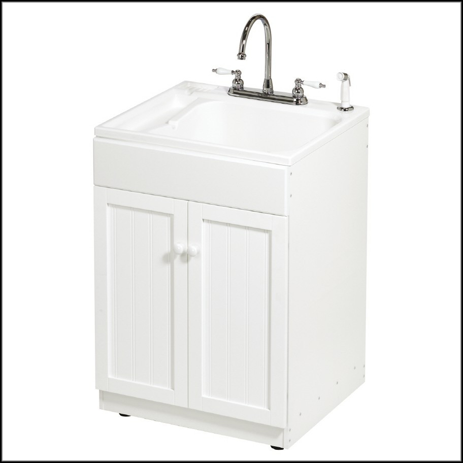 Best ideas about Laundry Sink Cabinet
. Save or Pin Laundry Utility Sink With Cabinet Cabinet Home Now.