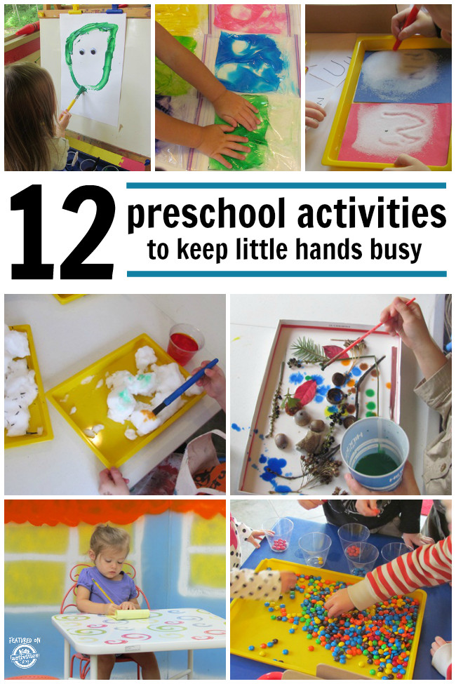 Best ideas about Learning Crafts For Preschoolers
. Save or Pin 12 Preschool Activities to Keep Little Hands Busy Now.