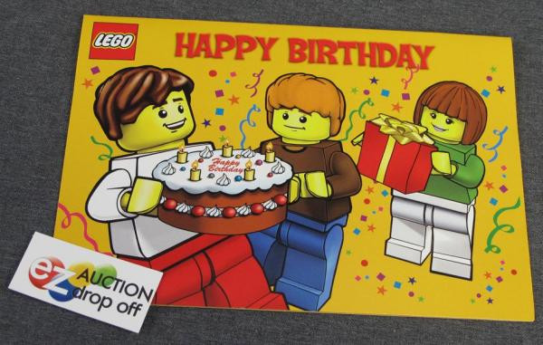 Best ideas about Lego Birthday Card
. Save or Pin New LEGO MiniFig Happy Birthday CARD Blank Inside 2010 Now.