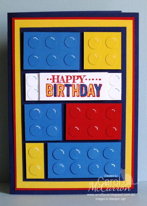 Best ideas about Lego Birthday Card
. Save or Pin =A Crafty Cat Boys Lego Birthday Card Now.