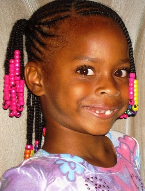 Best ideas about Lil Black Girl Hairstyles Braids
. Save or Pin 10 Attractive Black Braided Hairstyles With Beads – The Now.