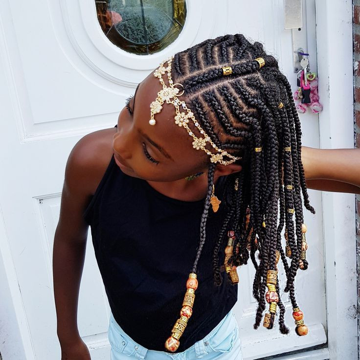 Best ideas about Lil Girl Braided Hairstyles With Beads
. Save or Pin Braids and Beads Natural hairstyles for girls Now.