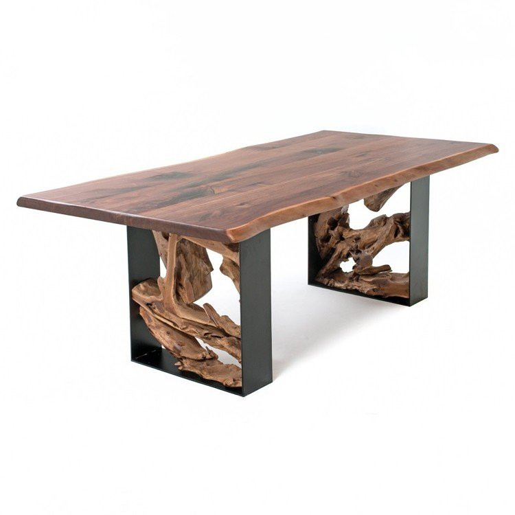 Best ideas about Live Edge Dining Table
. Save or Pin Woodland Creek s Log Furniture Place Now.