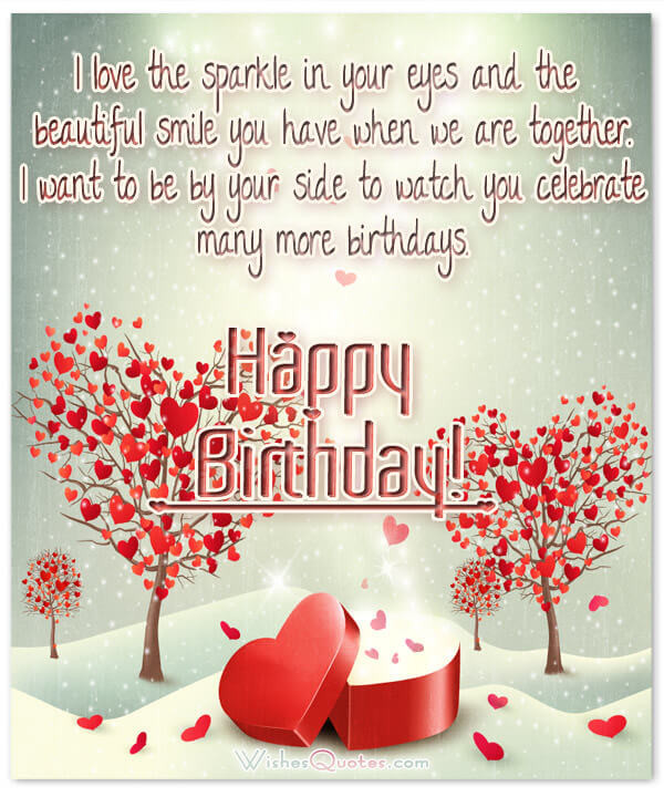 Best ideas about Love Birthday Quotes
. Save or Pin Romantic Birthday Cards & Loving Birthday Wishes for Fiancé Now.