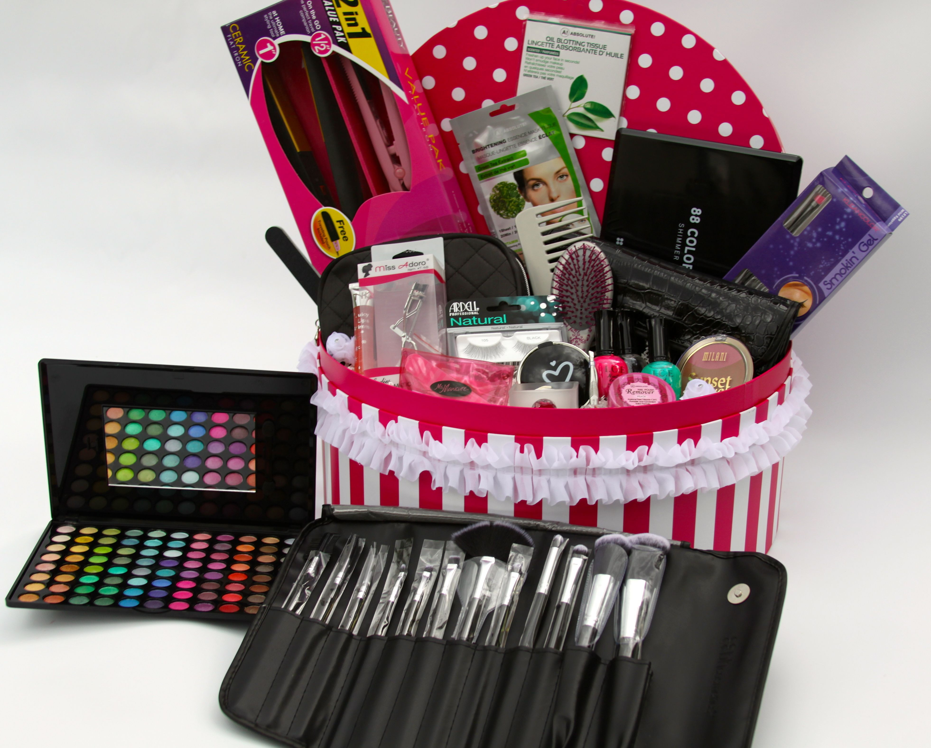 Best ideas about Makeup Gift Basket Ideas
. Save or Pin This t basket is full of awesome beauty and makeup Now.