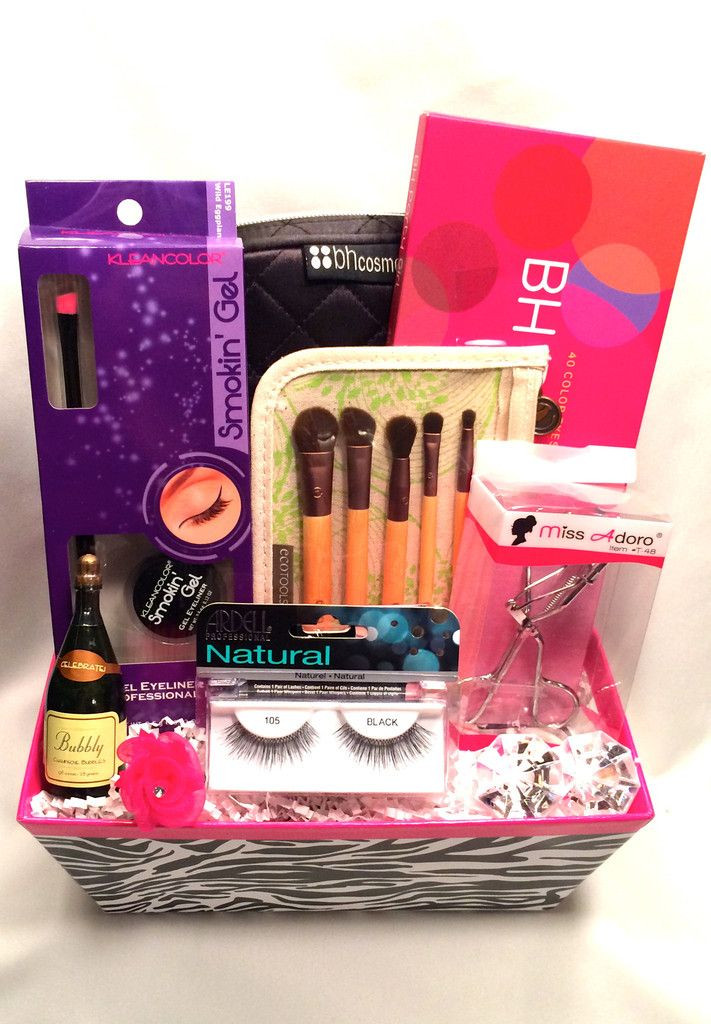 Best ideas about Makeup Gift Basket Ideas
. Save or Pin 14 best Make up t basket images on Pinterest Now.