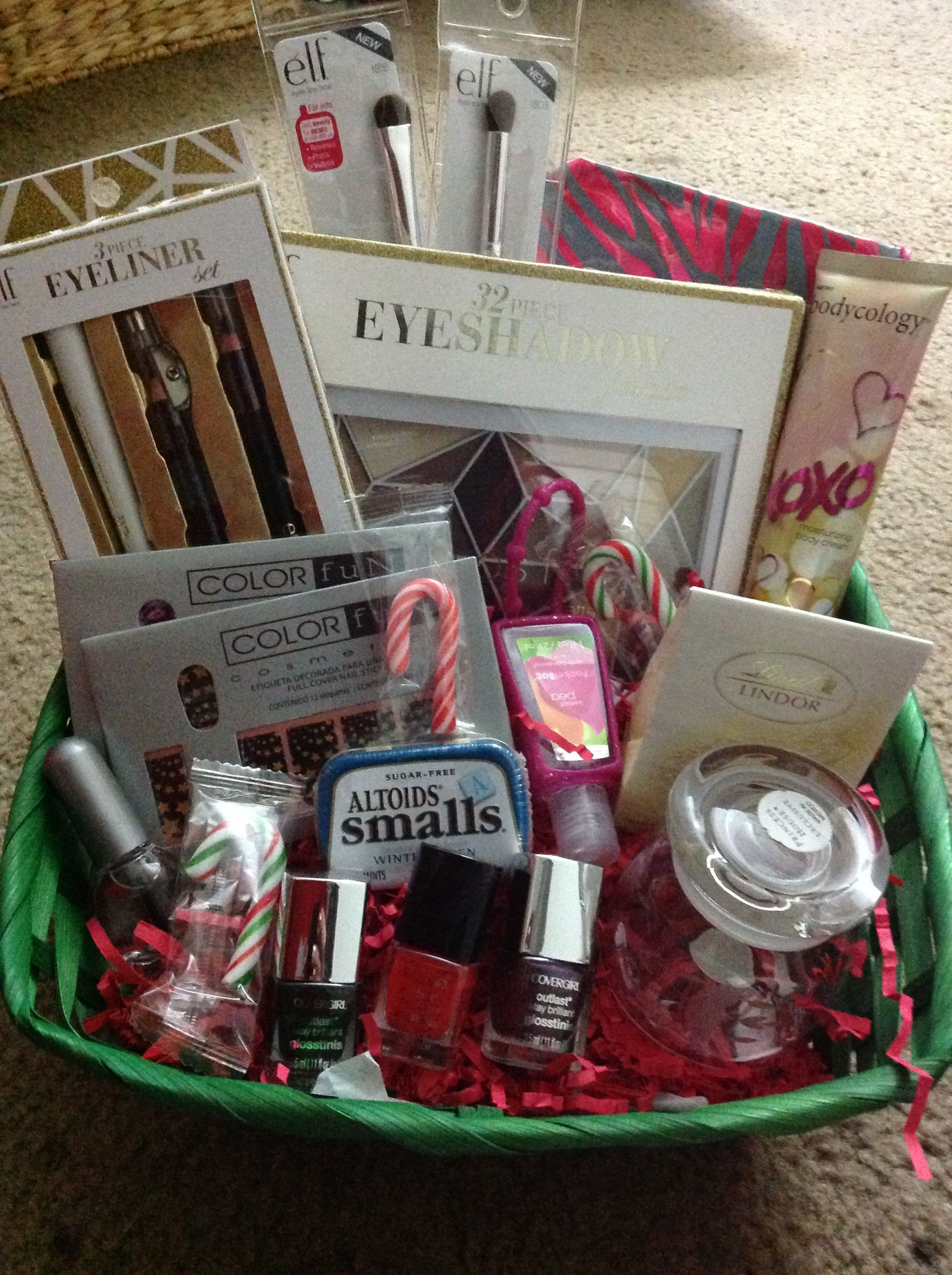 Best ideas about Makeup Gift Basket Ideas
. Save or Pin makeup basket teenage girl I think I will give this to Now.