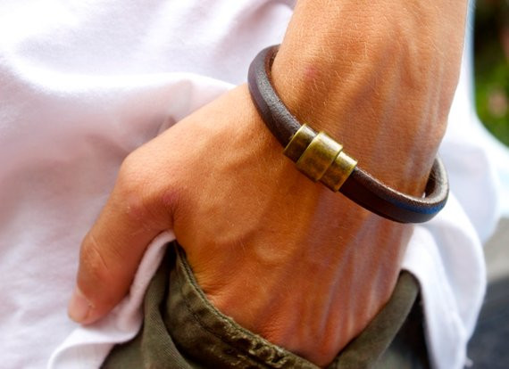 Best ideas about Male Graduation Gift Ideas
. Save or Pin Graduation Gift for Him Mens Handmade Bracelet Leather Cord Now.