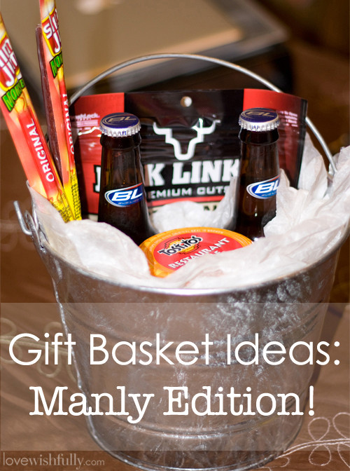 Best ideas about Man Gift Baskets Ideas
. Save or Pin DIY Awesome Gift Basket for Man Now.