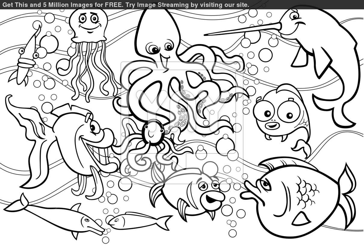 Best ideas about Marine Life Coloring Sheets For Kids
. Save or Pin sea life coloring pages Now.