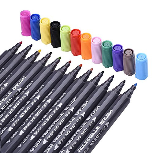 Best ideas about Markers For Adult Coloring Books
. Save or Pin Dual Brush Pen Art Markers For Adult Coloring Books Art Now.