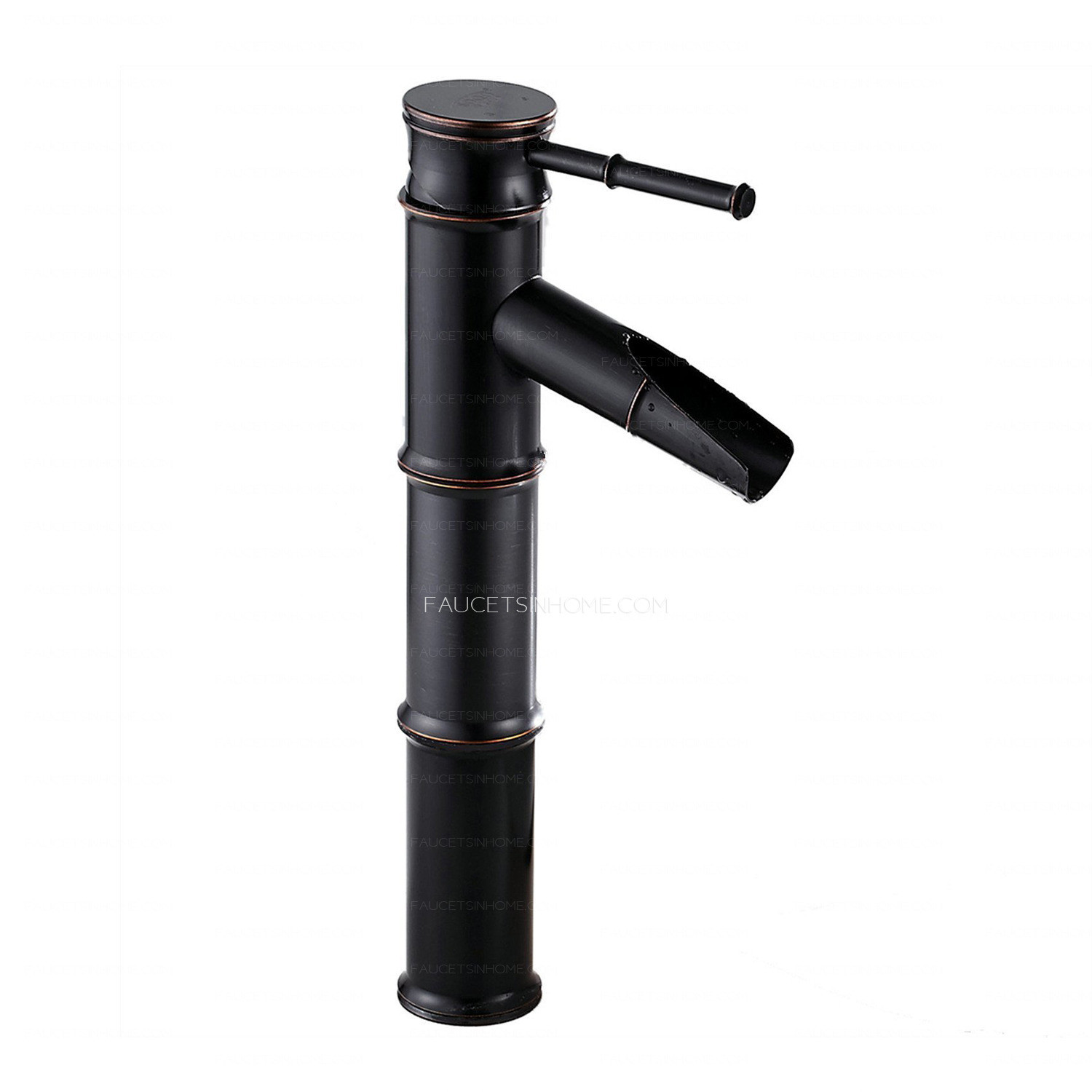 Best ideas about Matte Black Bathroom Faucet
. Save or Pin Matte Black Bamboo Waterfall Single Lever Bathroom Sink Faucet Now.