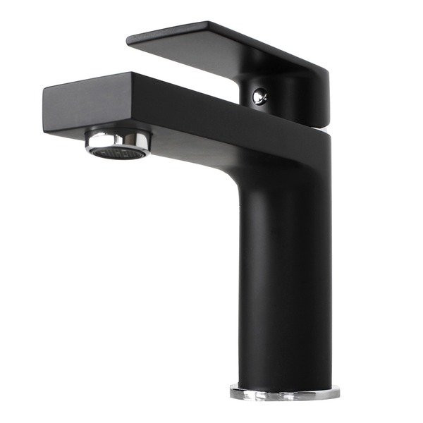 Best ideas about Matte Black Bathroom Faucet
. Save or Pin Shop Anna Style Matte Black Solid Brass Single Hole Lever Now.