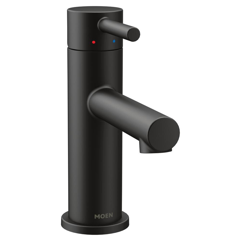 Best ideas about Matte Black Bathroom Faucet
. Save or Pin MOEN Align Single Hole 1 Handle Bathroom Faucet in Matte Now.