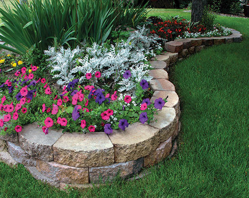 Best ideas about Menards Landscape Blocks
. Save or Pin 3 1 2" x 11 1 2" x 7" Crestone Beveled Retaining Wall Now.