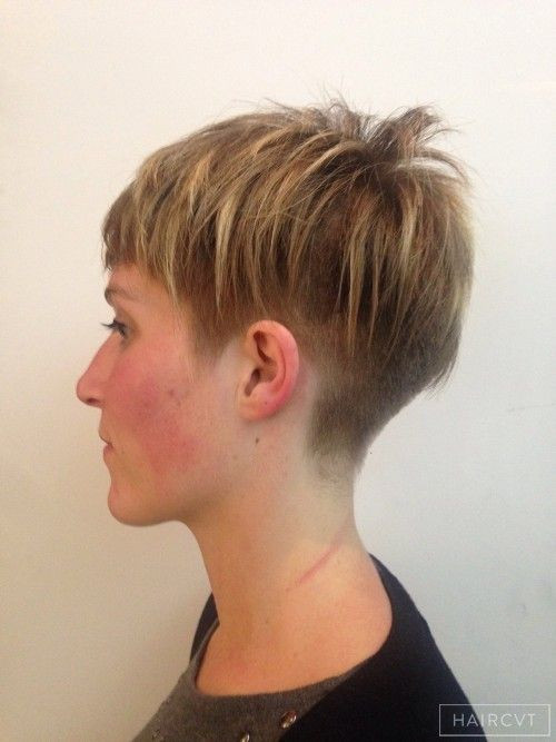 Best ideas about Messy Undercut Hairstyle
. Save or Pin women undercut layered messy hairstyle Now.