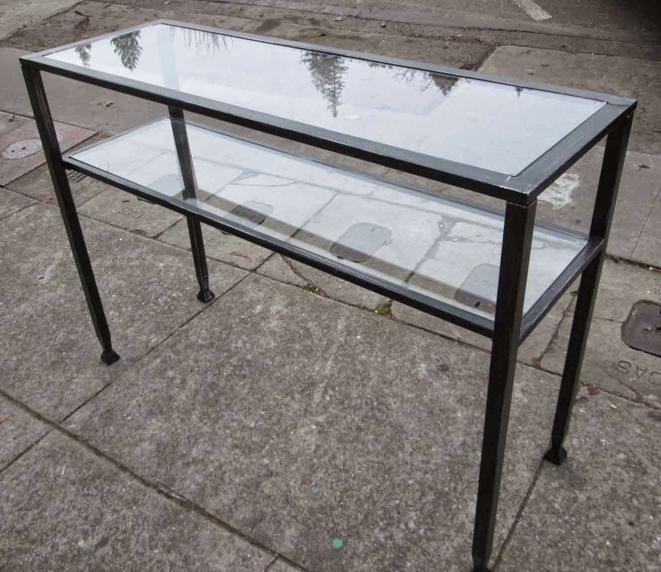 Best ideas about Metal Entryway Table
. Save or Pin UHURU FURNITURE & COLLECTIBLES SOLD Glass and Metal Now.