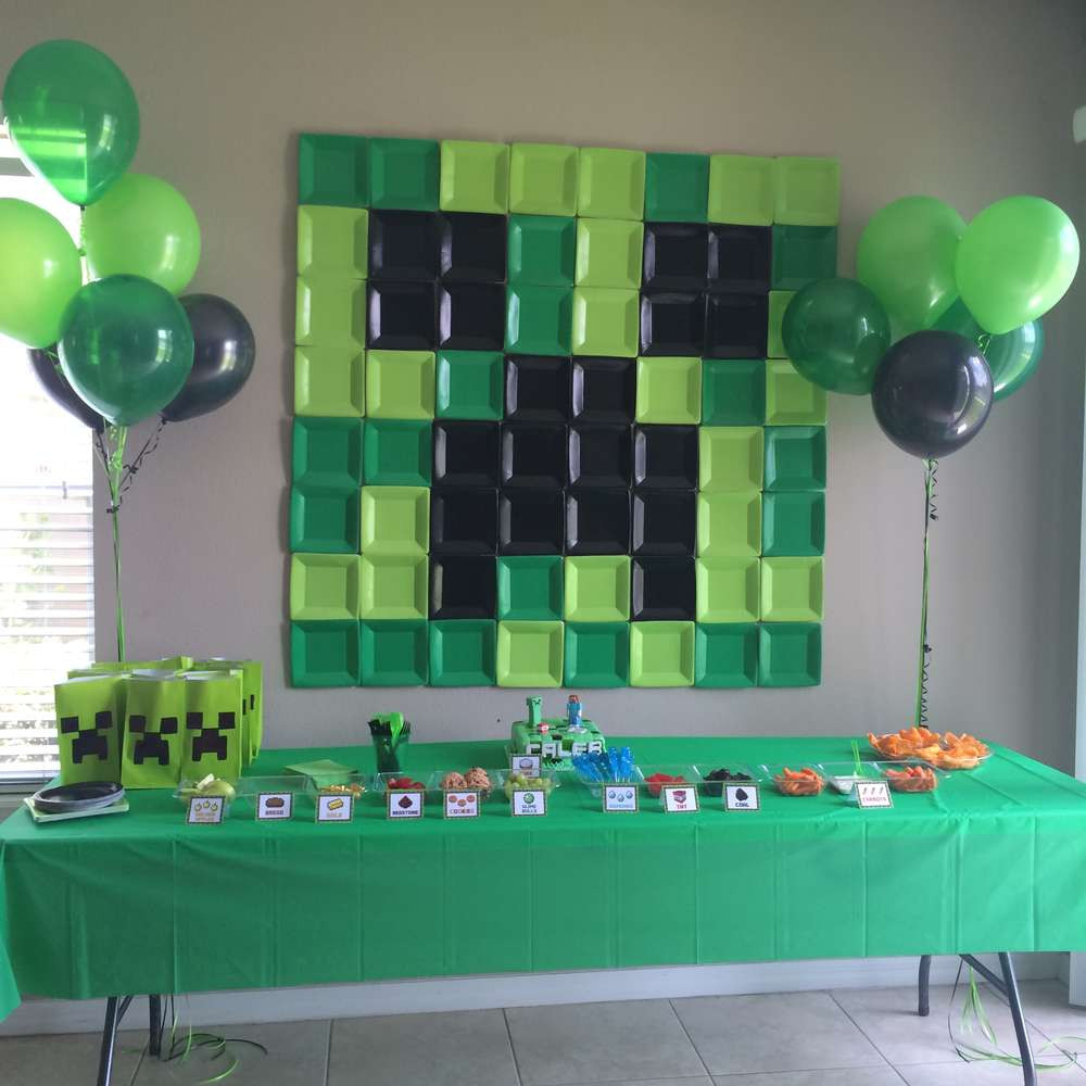 Best ideas about Minecraft Birthday Party Decorations
. Save or Pin Minecraft Birthday Party Ideas Now.