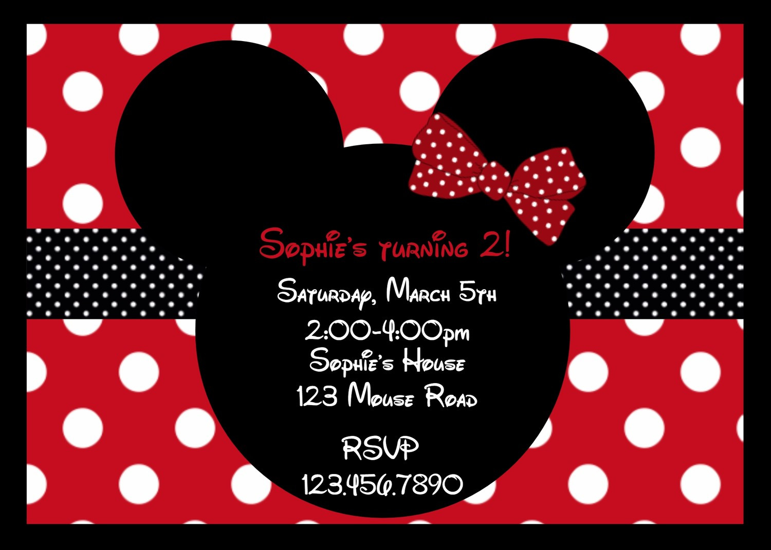 Best ideas about Minnie Mouse Birthday Party Invitations
. Save or Pin Printable Birthday Invitations Girls Mouse Party Now.