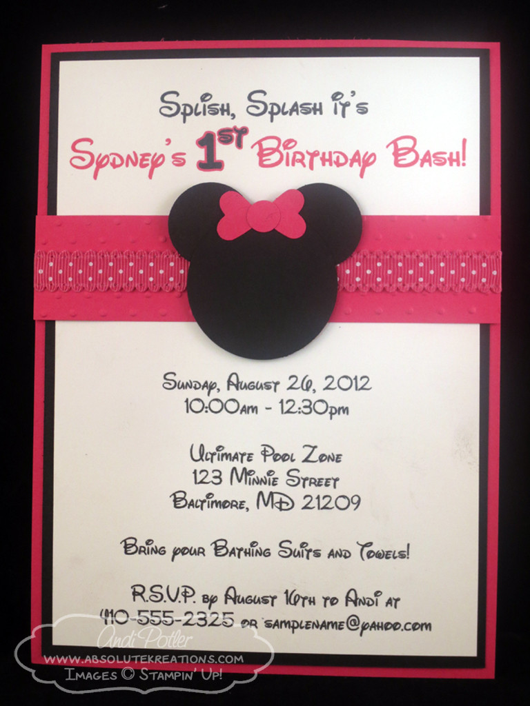 Best ideas about Minnie Mouse Birthday Party Invitations
. Save or Pin Minnie Mouse Birthday Invitations Ideas – Bagvania FREE Now.