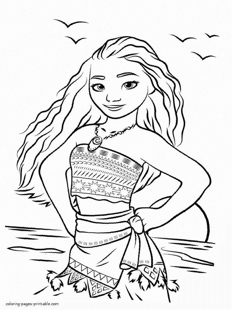 Best ideas about Moana Free Coloring Sheets
. Save or Pin Cute Moana coloring page COLORING PAGES PRINTABLE Now.