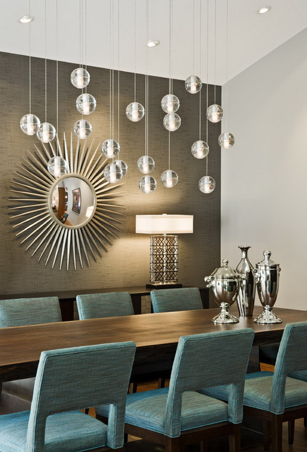 Best ideas about Modern Dining Room Lighting
. Save or Pin 40 Beautiful Modern Dining Room Ideas Hative Now.