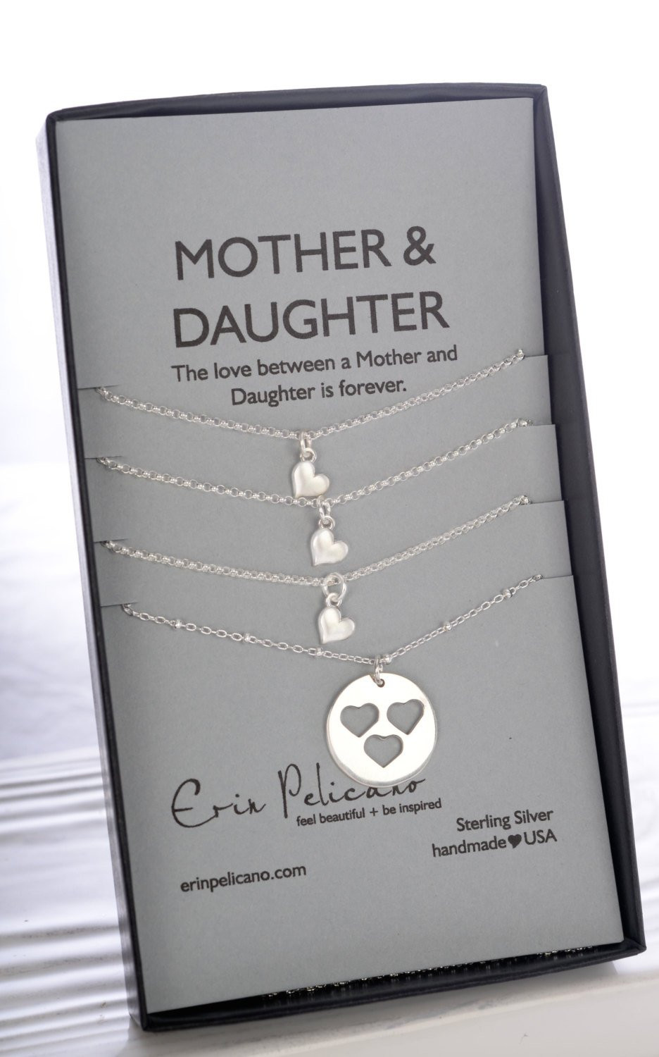 Best ideas about Moms Birthday Gifts
. Save or Pin Mother Daughter Necklace Mom Birthday Mom Daughter Jewelry Set Now.