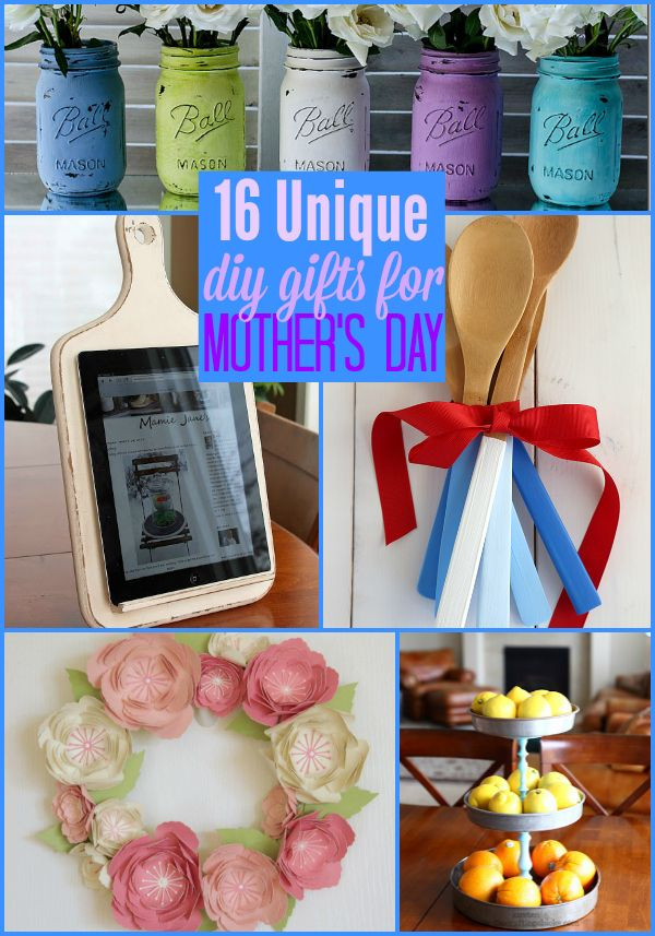 Best ideas about Mother Day Gift Ideas For Girlfriend
. Save or Pin 16 Unique DIY Gifts for Mother s Day The Weekly Round UP Now.
