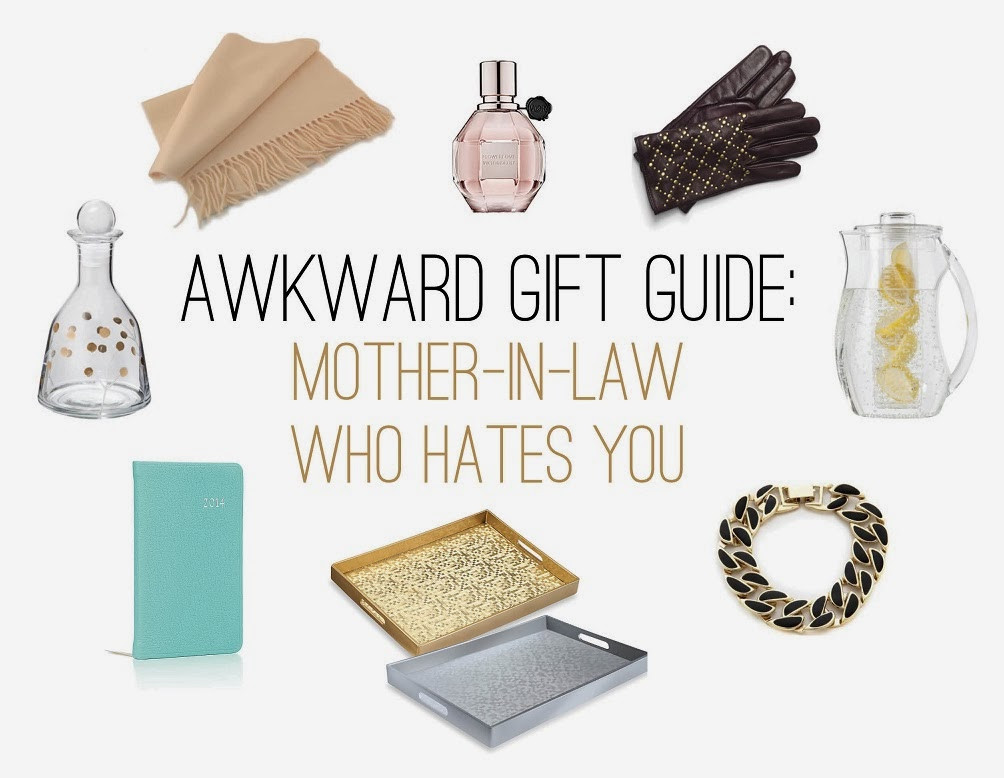 Best ideas about Mother In Law Gift Ideas
. Save or Pin The Awkward Gift Guide The Mother In Law Who Hates You Now.