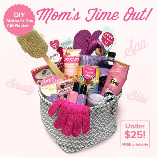 Best ideas about Mother'S Day Gift Basket Ideas
. Save or Pin DIY Mother’s Day Gift Basket – Mom’s Time Out Under $25 Now.