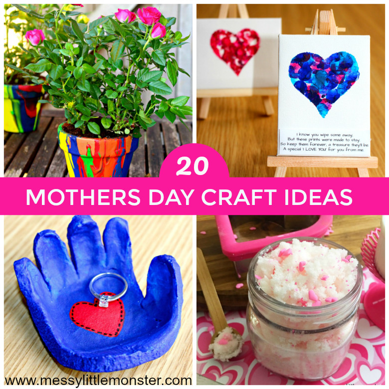 Best ideas about Mothers Day Craft Ideas For Kids
. Save or Pin Mothers Day Craft Ideas Messy Little Monster Now.