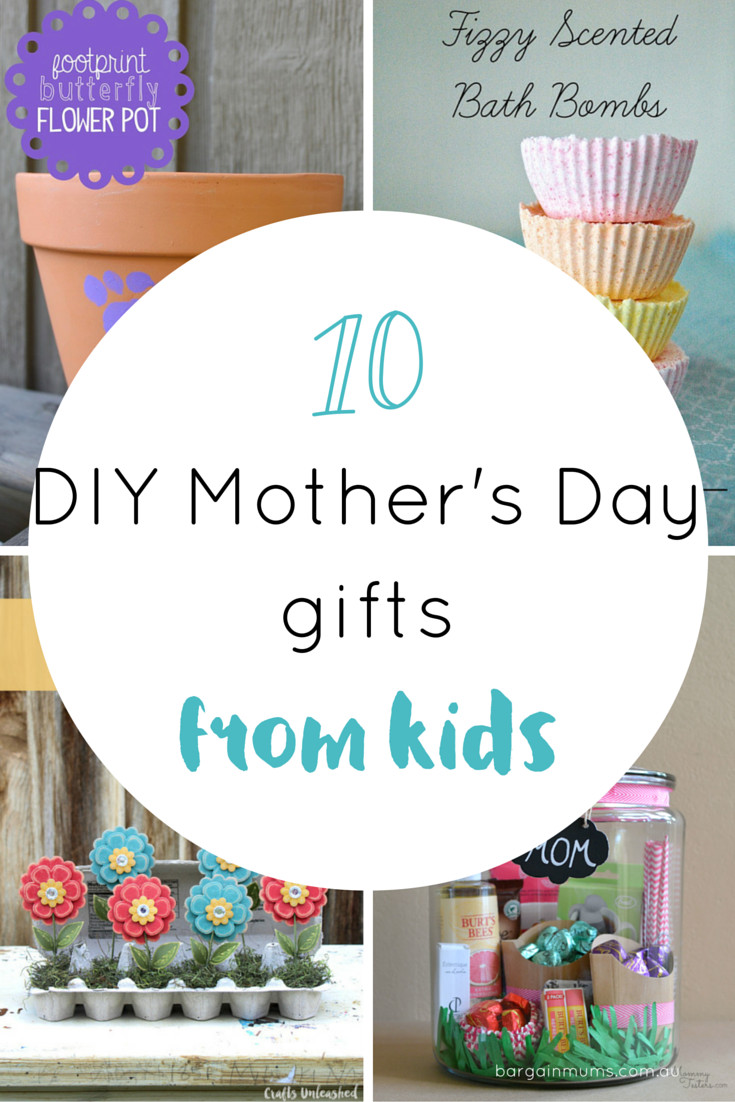 Best ideas about Mothers Day Gift Ideas From Kids
. Save or Pin 10 DIY Mother s Day ts from kids Bargain Mums Now.