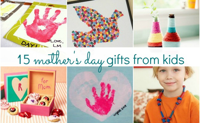 Best ideas about Mothers Day Gift Ideas From Kids
. Save or Pin 15 Adorable Mother’s Day Gift Ideas from Kids Now.