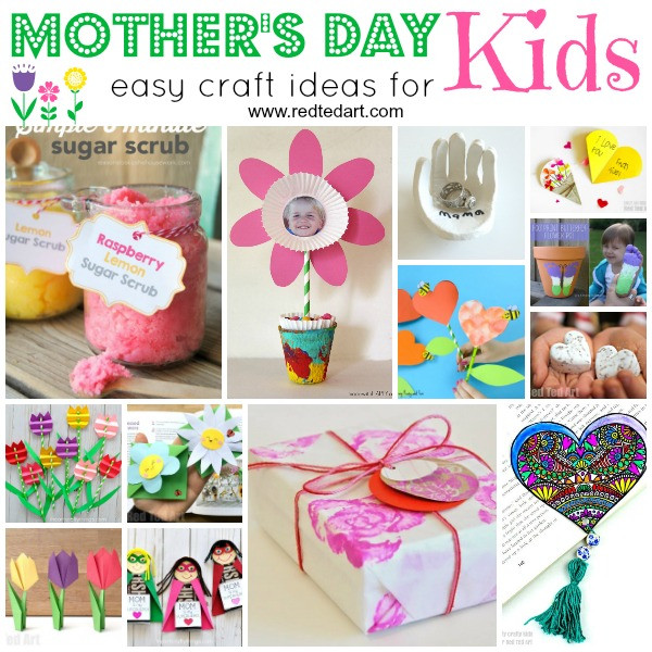 Best ideas about Mothers Day Gift Ideas From Kids
. Save or Pin Top Mother s Day Crafts for Kids Red Ted Art s Blog Now.