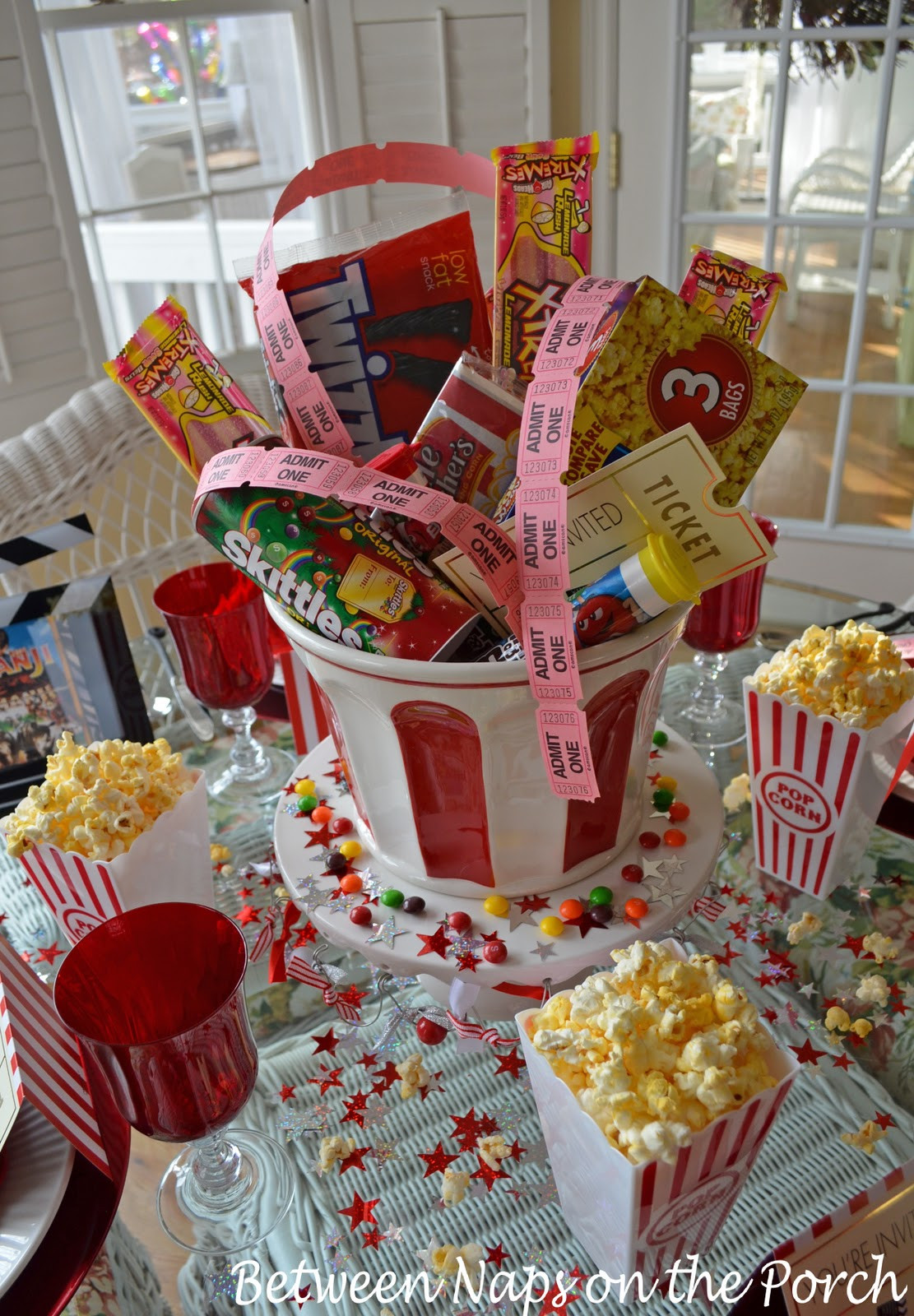 Best ideas about Movie Themed Birthday Party
. Save or Pin Children’s Party Table for Movie Night Now.