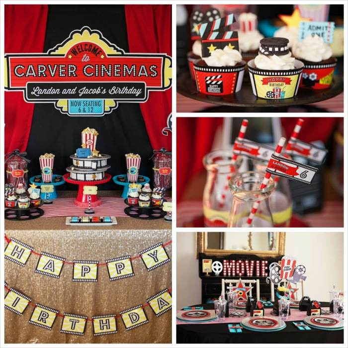 Best ideas about Movie Themed Birthday Party
. Save or Pin Kara s Party Ideas Movie Themed Birthday Party Now.