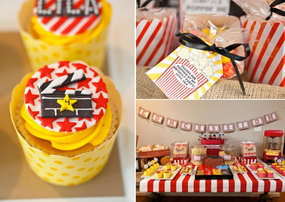 Best ideas about Movie Themed Birthday Party
. Save or Pin Kara s Party Ideas Vintage Movie Boy Girl Family Adult Now.