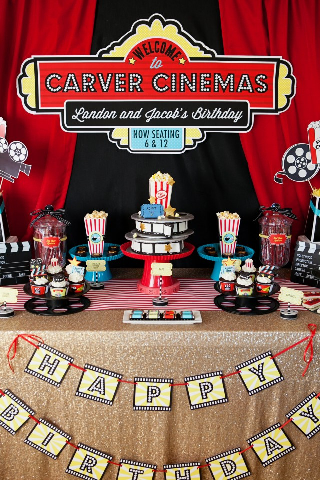 Best ideas about Movie Themed Birthday Party
. Save or Pin A Hollywood Movie Themed Party Everyday Party Magazine Now.