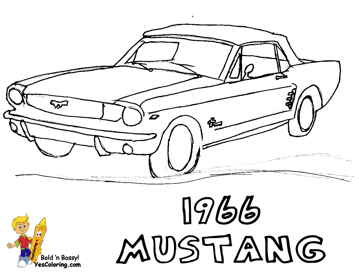 Best ideas about Mustang Car Coloring Pages For Boys
. Save or Pin Fierce Car Coloring Ford Cars Free Mustangs Now.