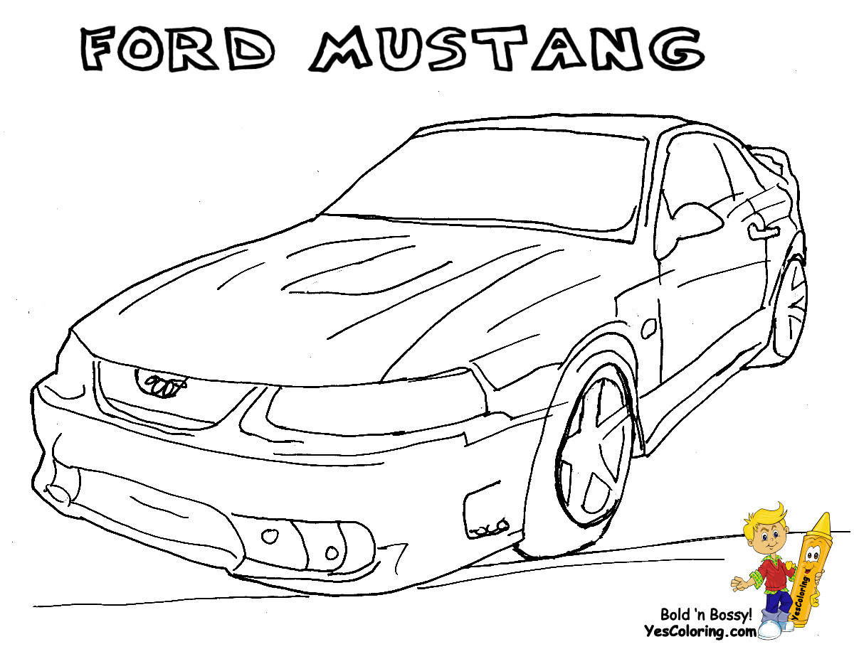 Best ideas about Mustang Car Coloring Pages For Boys
. Save or Pin Ford Car Coloring Pages Coloring Pages Now.